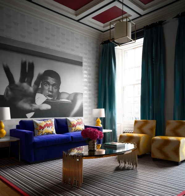 Jeffreys Interiors: Rutland Hotel Serviced Apartments, Edinburgh. Images courtesy of ZAC and ZAC Photography