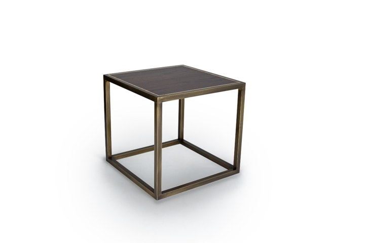 Evan <span>small side table with tray</span>