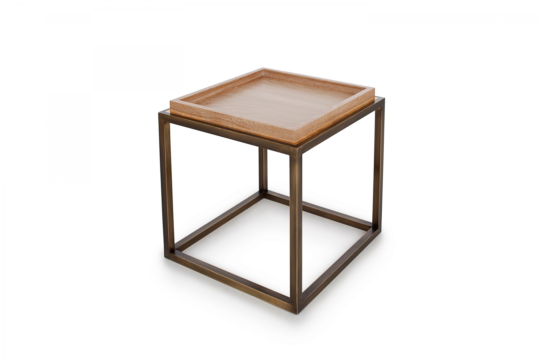 Evan small side table with tray Charlotte James Furniture